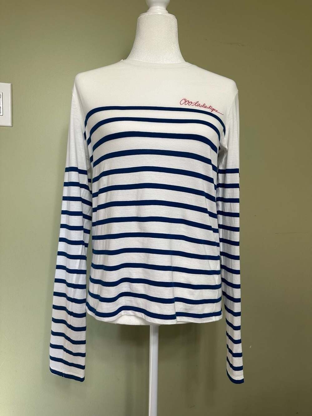 La Ligne Striped Long Sleeve Tee
